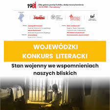 Konkurs literacki w ramach projektu Pamięć81 | Witamy w Szkole Podstawowej  nr 36 w Bytomiu